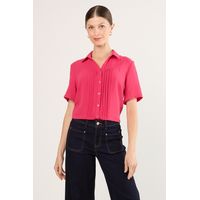 Blusas Mujer Fucsia Magriffe