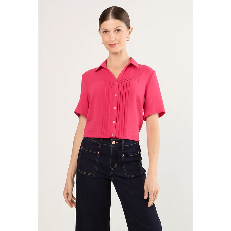 MA GRIFFE - Blusas Mujer Fucsia Magriffe