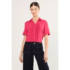 MA GRIFFE - Blusas Mujer Fucsia Magriffe