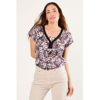 Polera Mujer Negro Magriffe