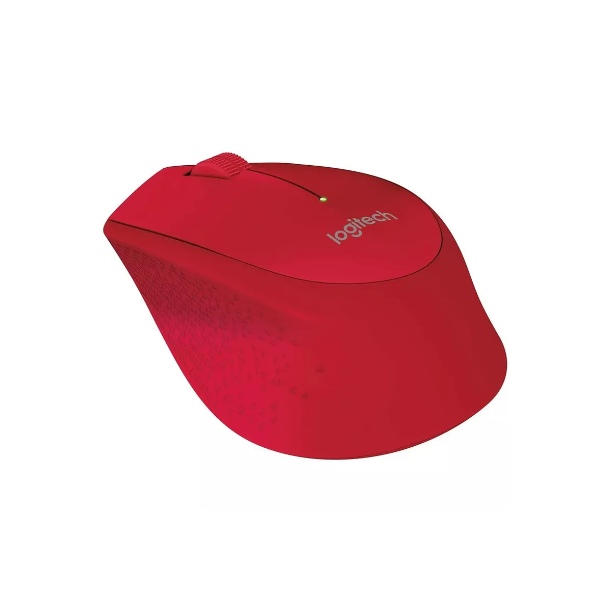 LOGITECH - Mouse Inalámbrico Logitech M280 Rojo 2.4 Ghz 1000dpi