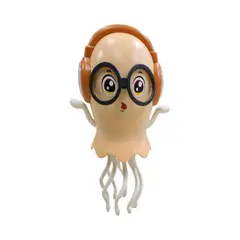 GENERICO - JUGUETE PULPO BAILARIN NARANJA