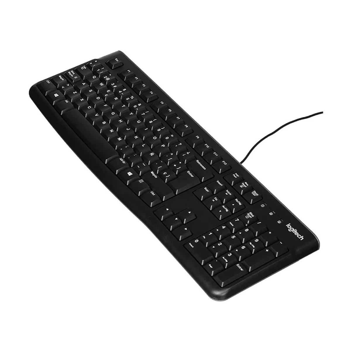 LOGITECH - Teclado Logitech K120 Alambrico Negro