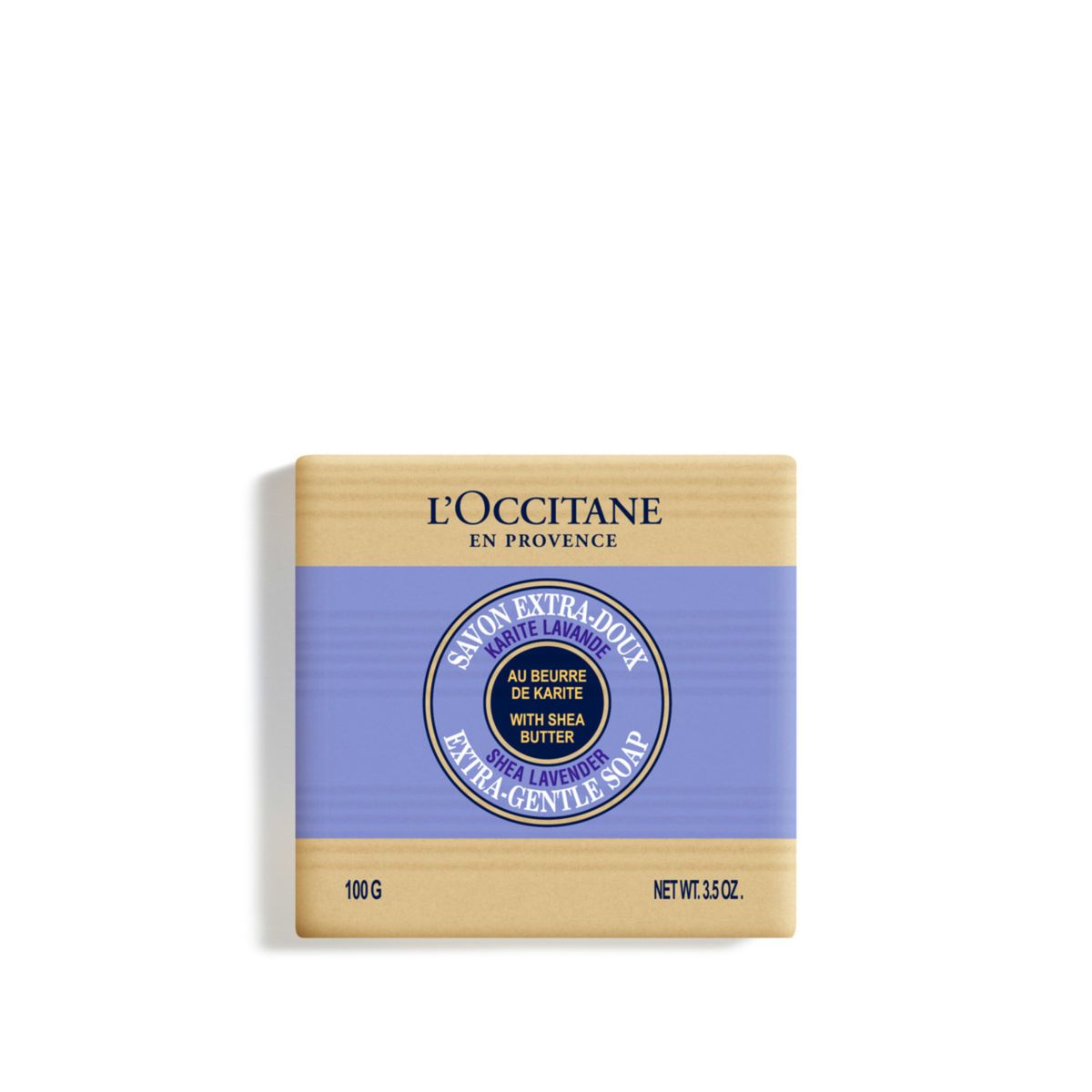 LOCCITANE - Jabón Sólido Karité Lavanda 100 gr LOCCITANE