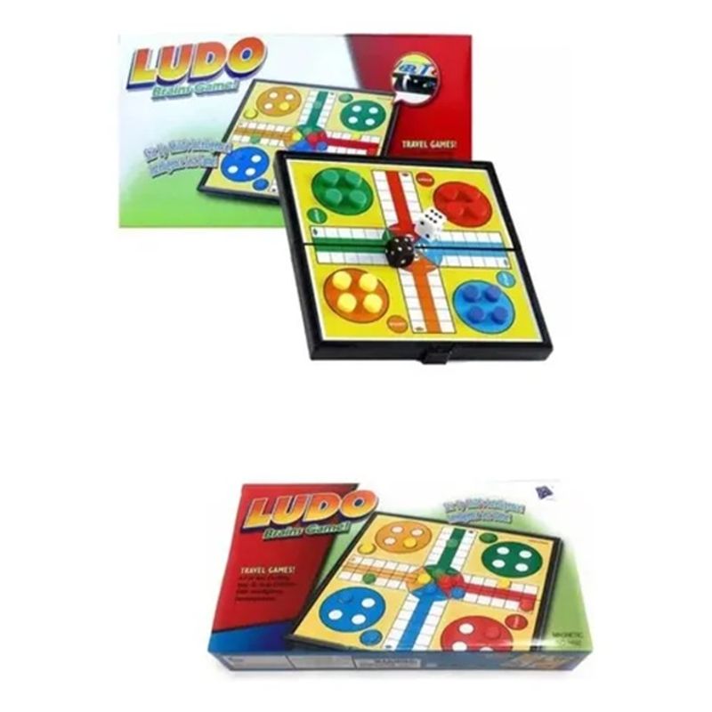 GENERICO - Juego De Ludo Tablero Magnético 39 X 39 Cm