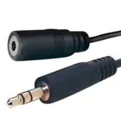 GENERICO - CABLE DE AUDIO PLUG 3.5MM 1,5 METROS M/H