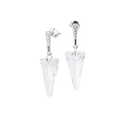 JOYAS MONTERO - Aros Sevilla Plata 925 creado con cristales de Swarovski®