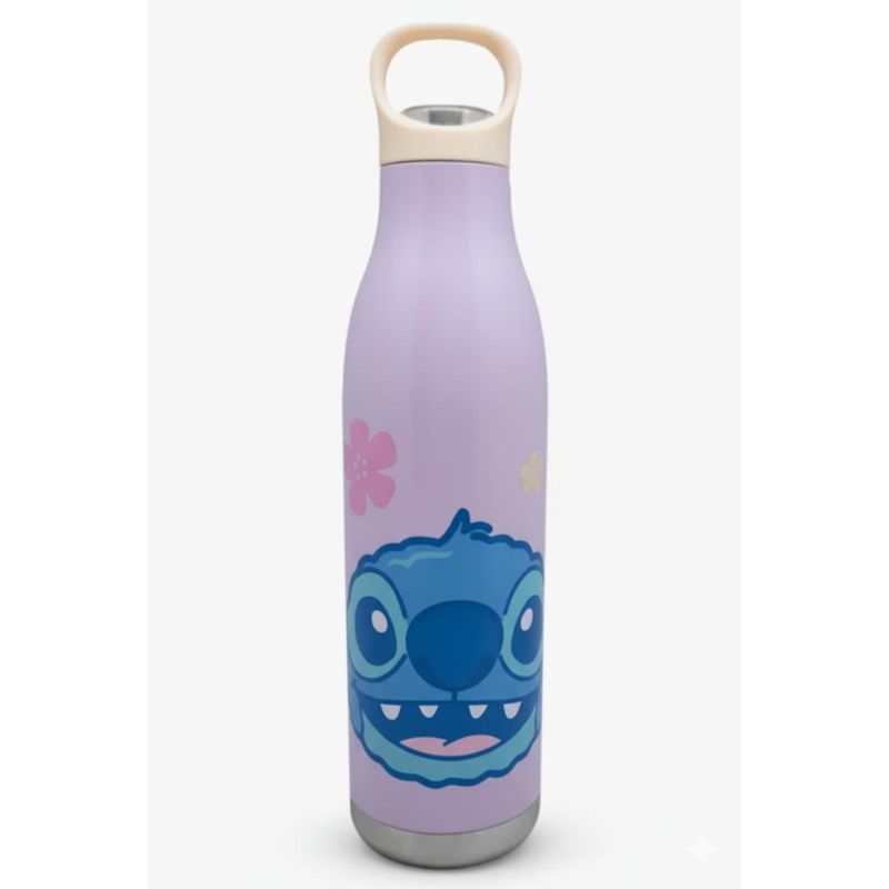 GENERICO - Botella Térmica Disney Stitch 750 ml Color Lila