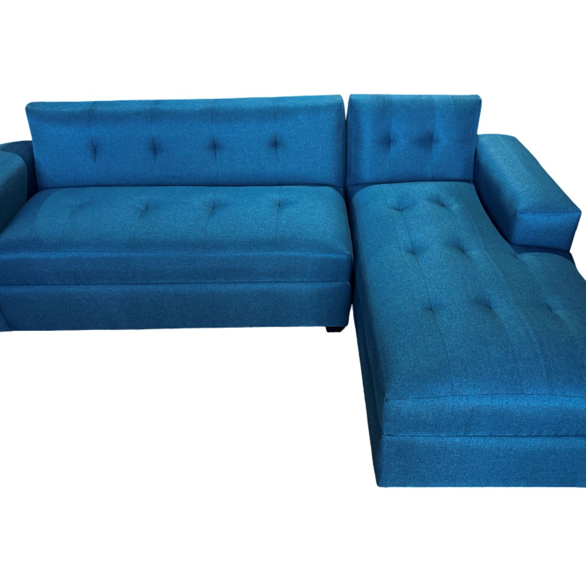 MUEBLES NEW - SECCIONAL MILAN DERECHO AZUL INDIGO