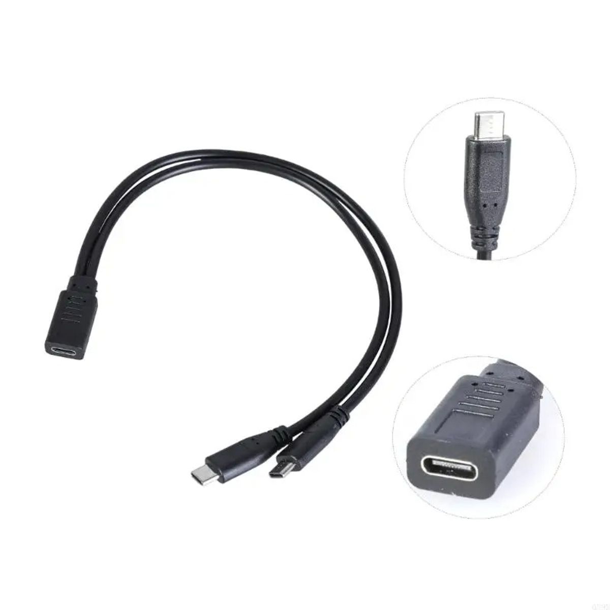 EON - Cable USB-C Hembra a Doble USBC Macho