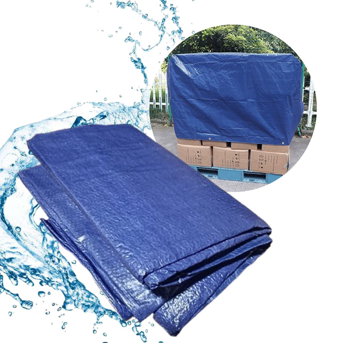 GENERICO - Lona Carpa Multiuso Impermeable 4x5 Mts