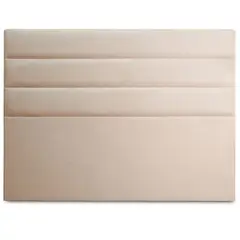 KABECEROS - RESPALDO ROLLOS - KING VELVET COLOR BEIGE