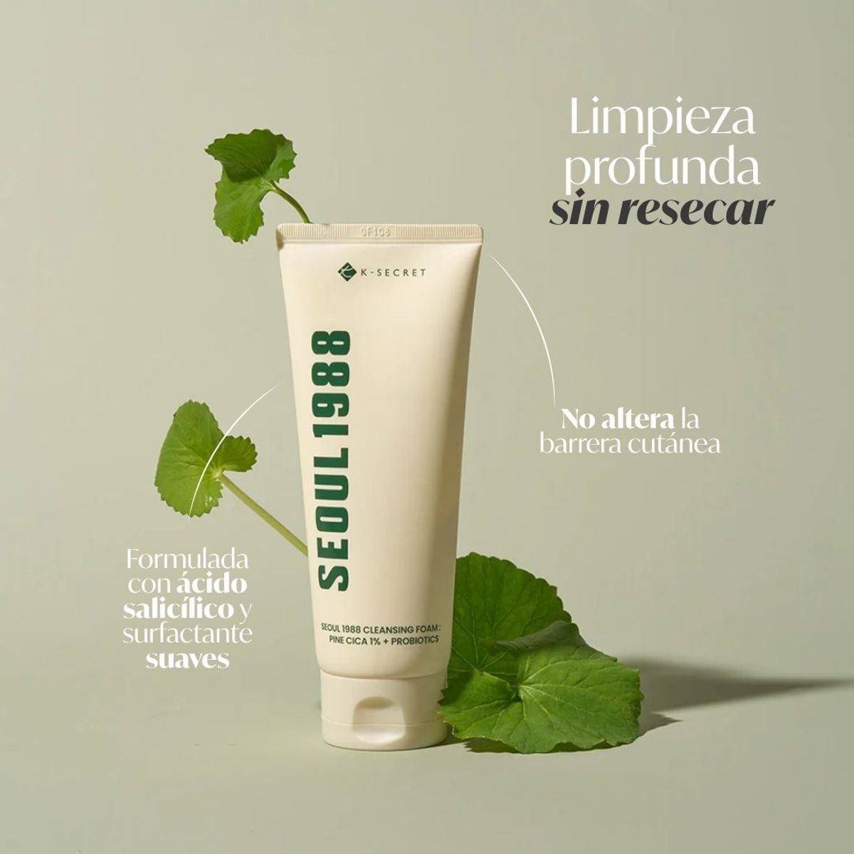 KSECRET - Limpiador En Espuma De Pino Y Centella