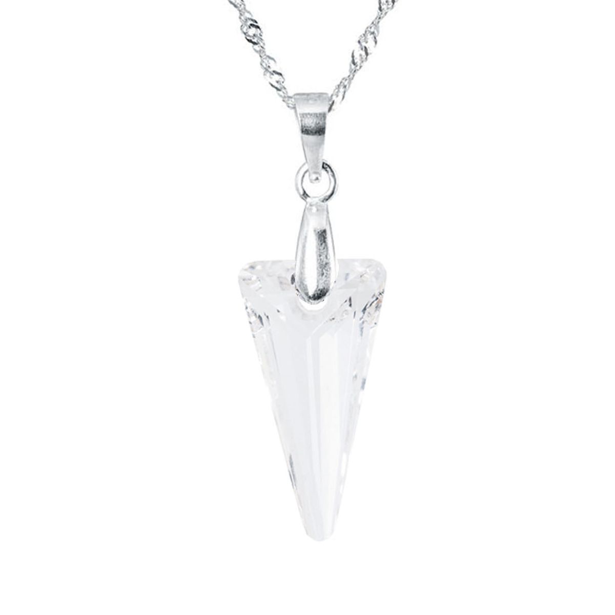 JOYAS MONTERO - Collar Sevilla Plata 925 creado con cristales de Swarovski®