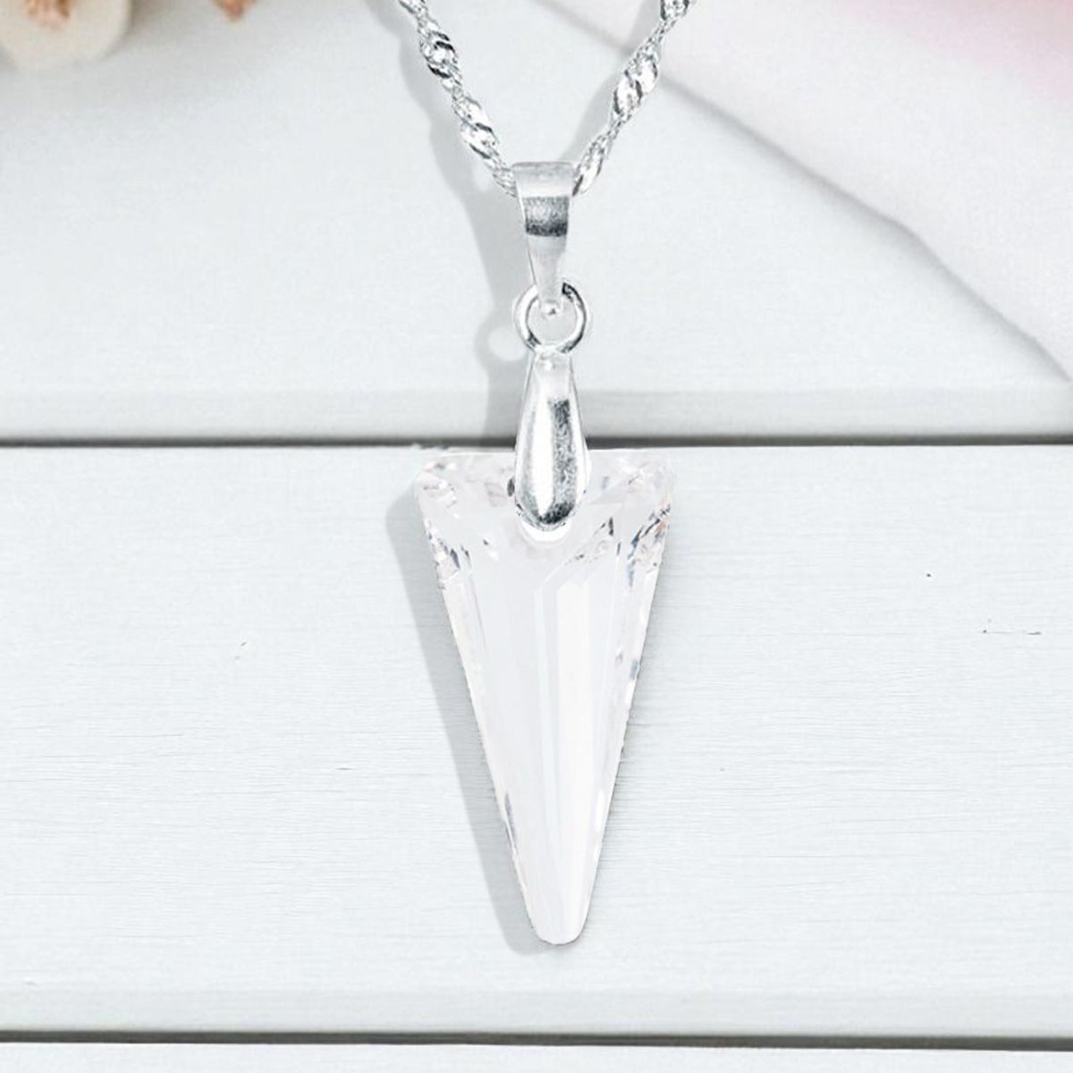 JOYAS MONTERO - Collar Sevilla Plata 925 creado con cristales de Swarovski®