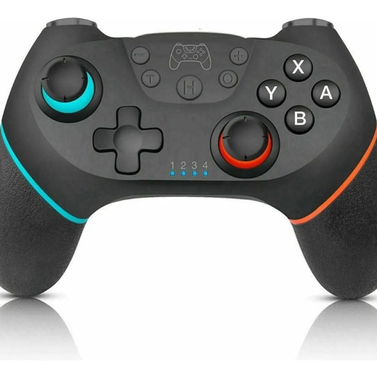 GENERICO - Control Mando Compatible Nintendo Switch Inalámbrico Color Negro