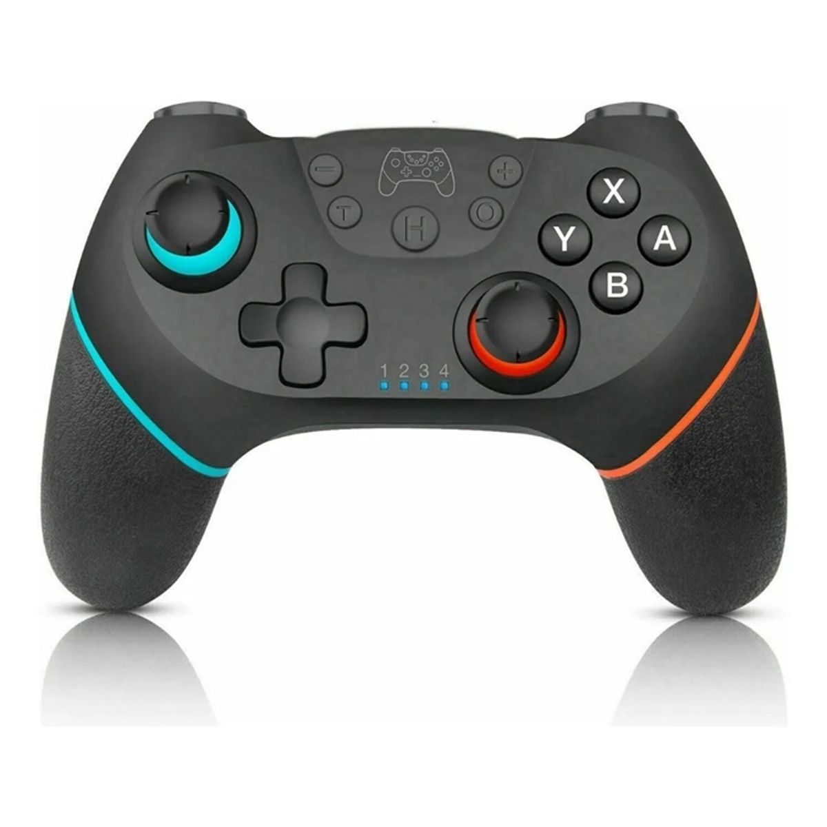 GENERICO - Control Mando Compatible Nintendo Switch Inalámbrico Color Negro
