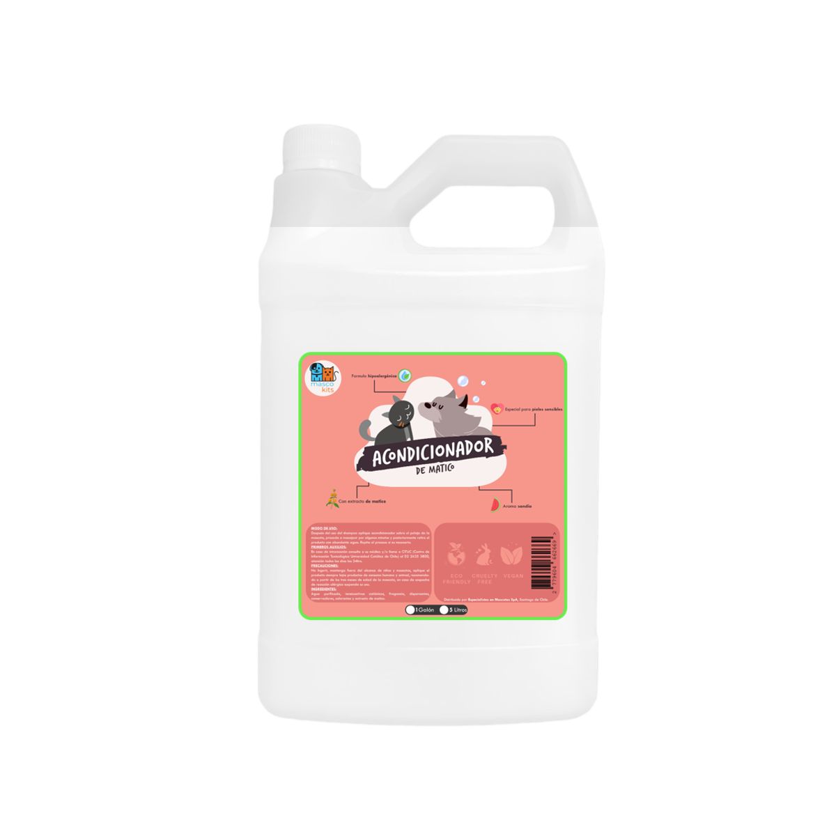 GENERICO - Acondicionador De Matico Perro & Gato Piel Sensible 1 Galón
