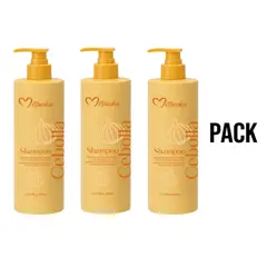 GENERICO - Pack 3 Shampoo Cebolla Jengibre Y Romero Misucka