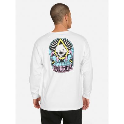 Imagen 2 del producto Polera ML Grind Blanco Hombre - Blanco