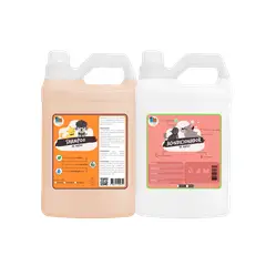 MASCOKITS - Kit Shampoo & Acondicionador Matico 1 Galón Perros Mascotas