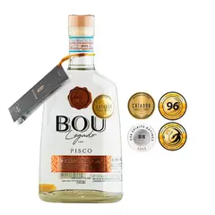 BOU - Pisco Legado Blanco 40º 750 ml Edición Premium