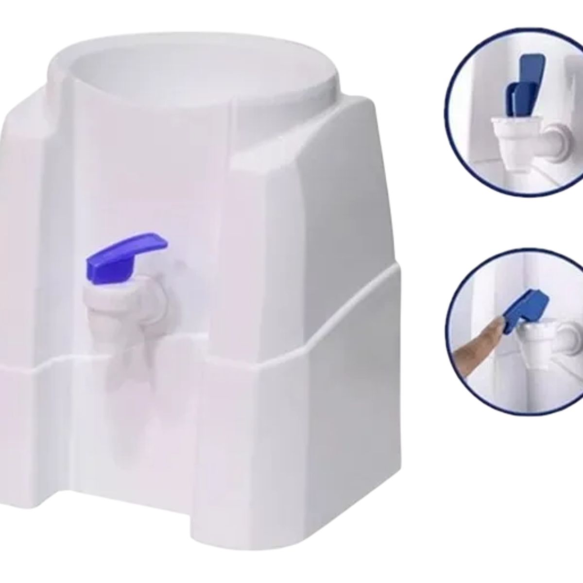 GENERICO - Dispensador Soporte Plastico Bidon Botellon Agua 10 Y 20l