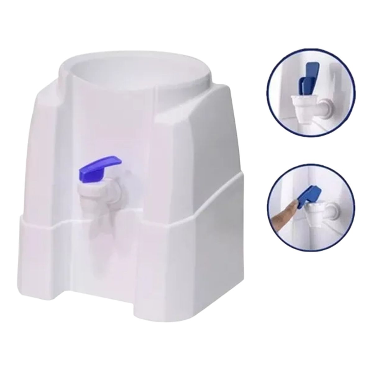GENERICO - Dispensador Soporte Plastico Bidon Botellon Agua 10 Y 20l