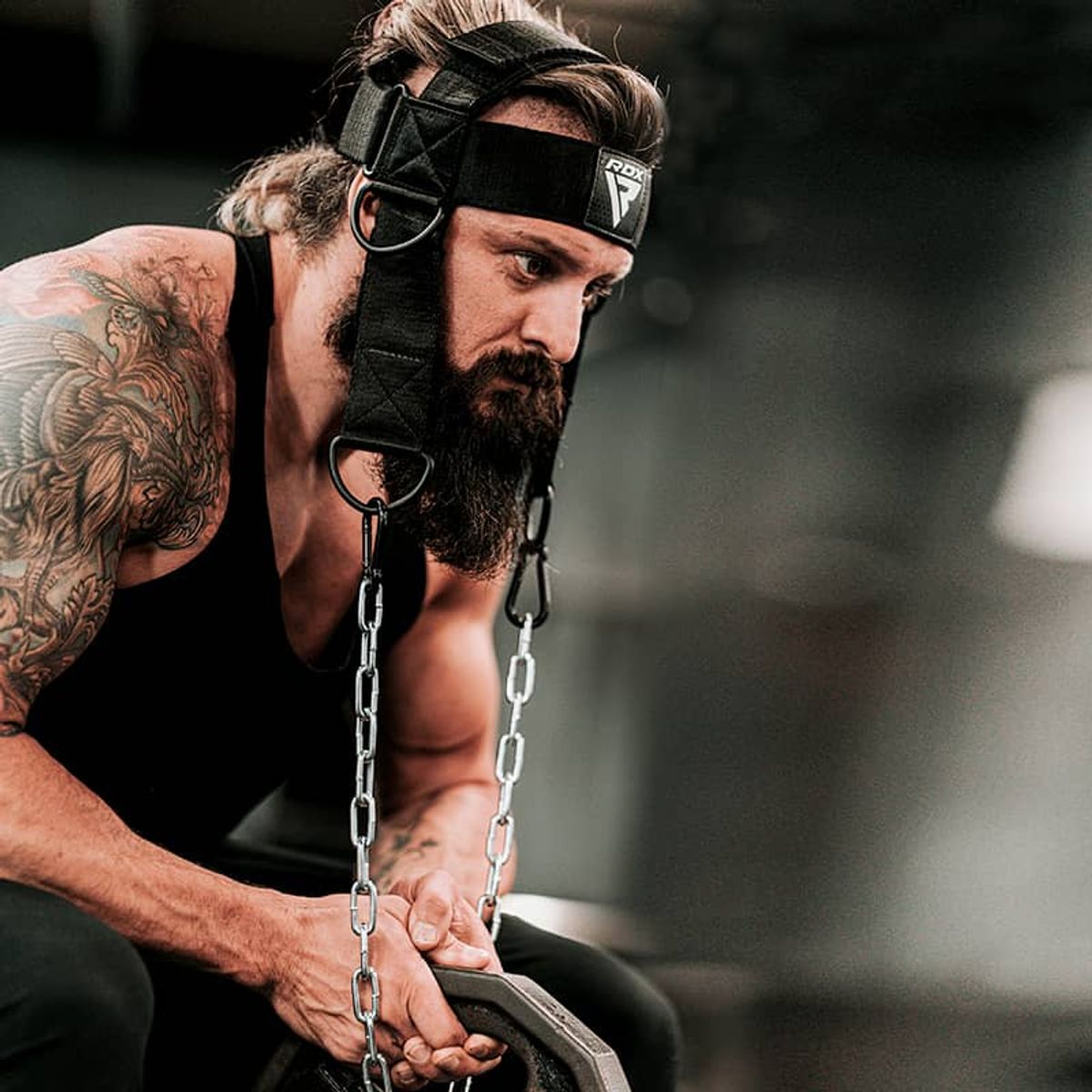 RDX - Arnés de Cuello aumenta la fuerza y definición muscular en el cuello