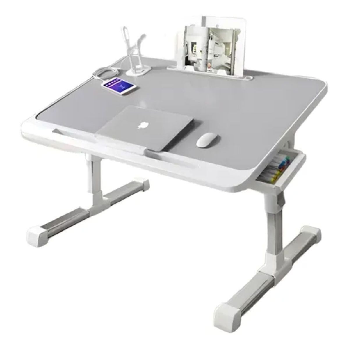 GENERICO - Mesa Plegable De Elevación Computadora Para Cama Regulable