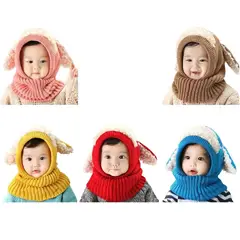 GENERICO - Proteccion Gorro Lana Con Cuello Y Orejitas