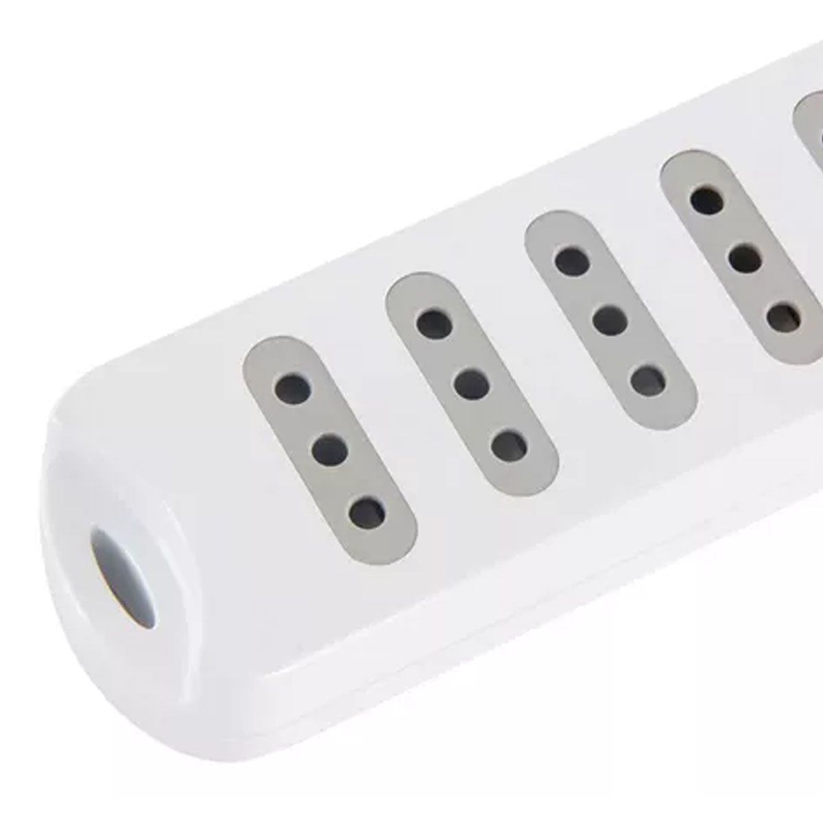 ALARGADOR 6 TOMAS Y 2 USB, 15 METROS SWITCH ON/OF BLANCO, marca MACROTEL - Foto Principal