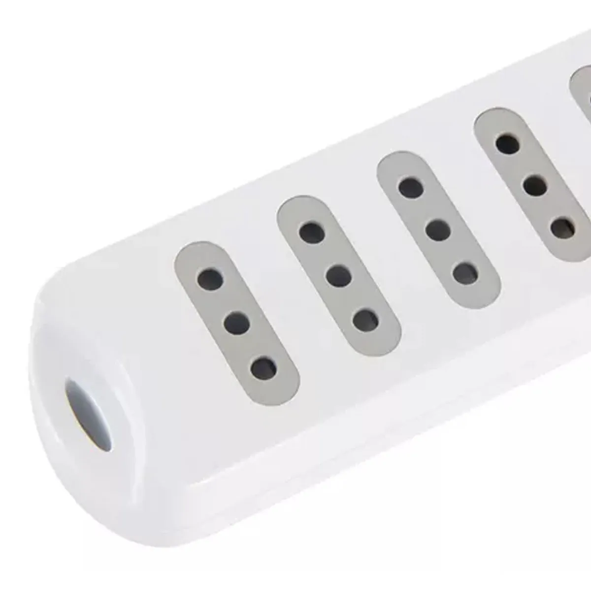 ALARGADOR 6 TOMAS Y 2 USB, 15 METROS SWITCH ON/OF BLANCO, marca MACROTEL - Foto Principal