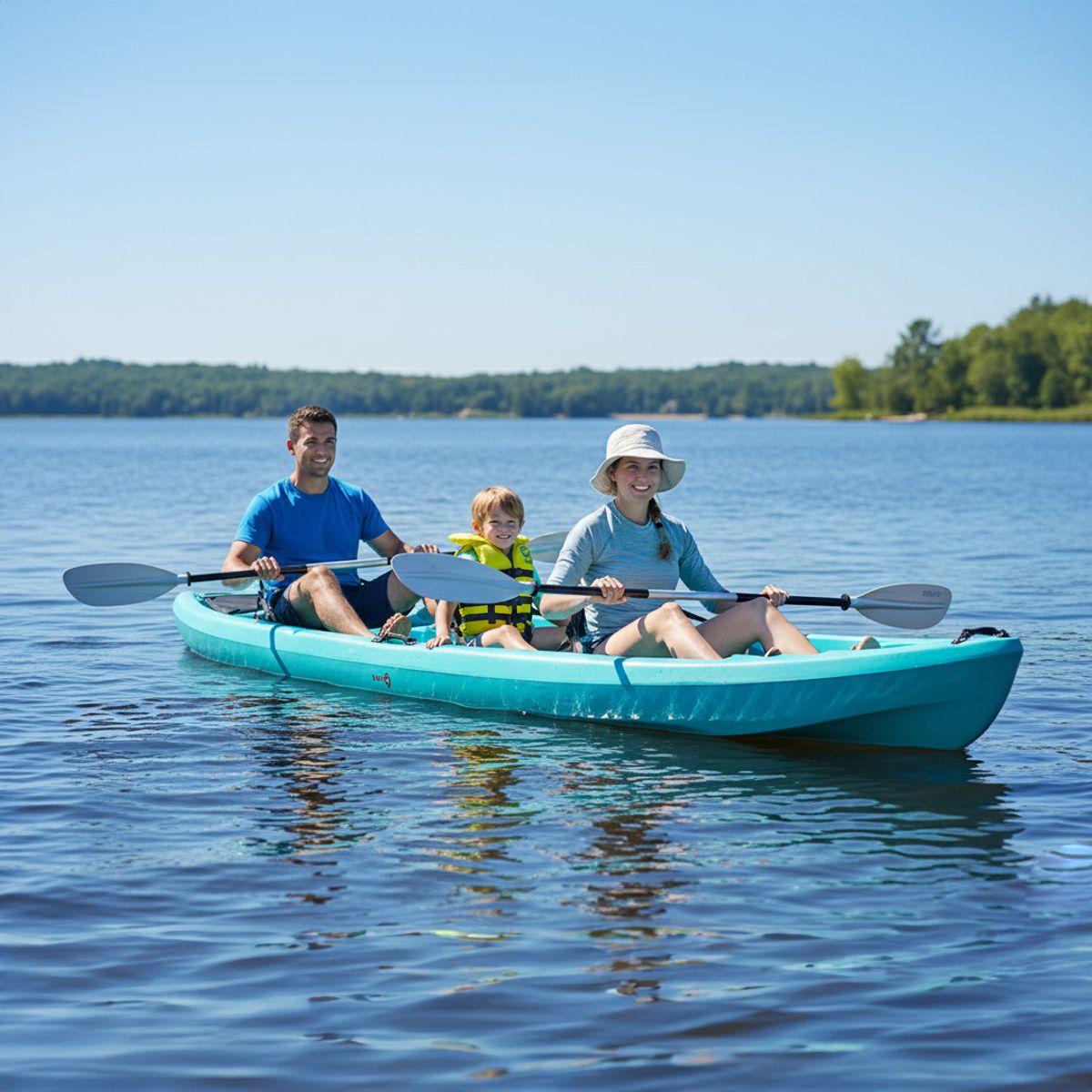 KANO - Kayak Doble / Triple Rígido Kano Sit on Top 2 / 3 Personas