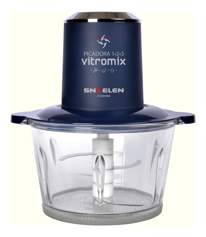 SINDELEN Procesadora de Alimentos Picadora 123 P-123vitro
