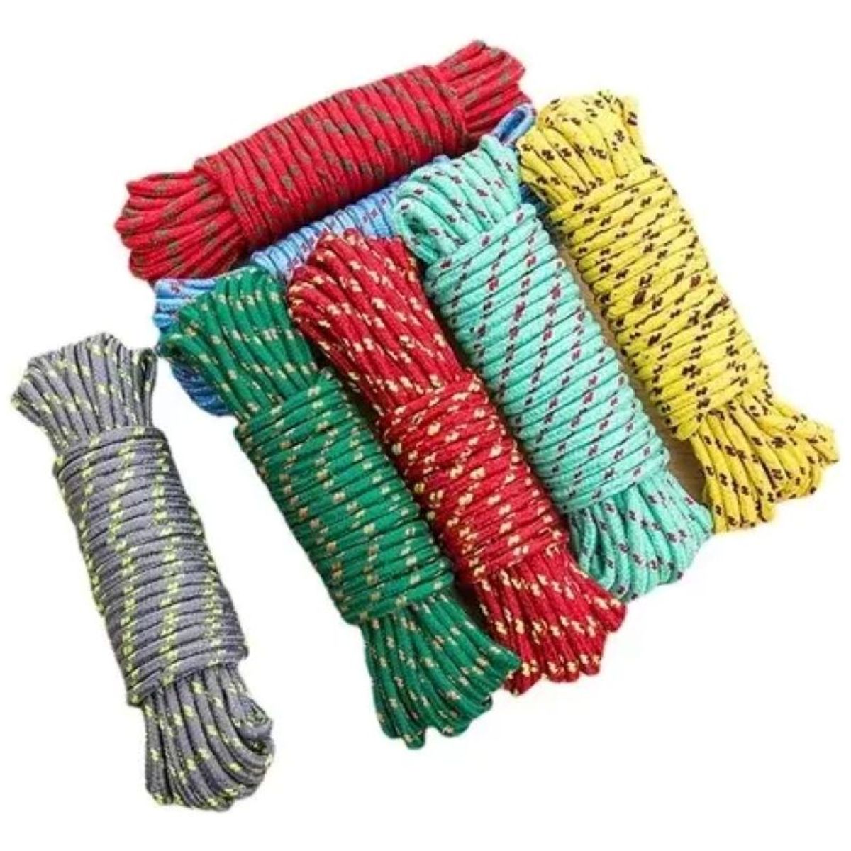 METALFER - Cuerda Cordel Amarra Soga Multipropósito 8mm X 15metros