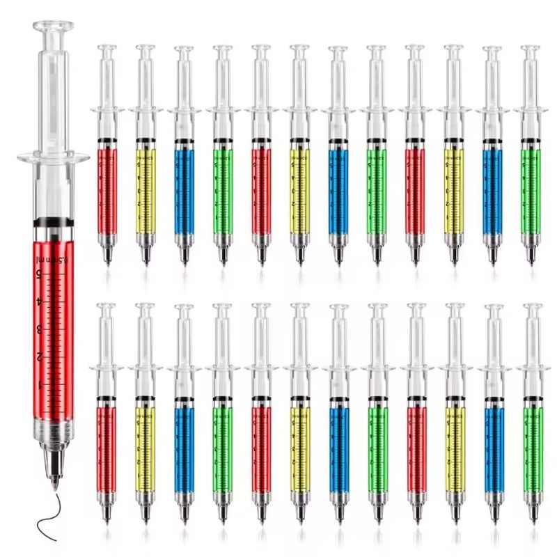 GENERICO - Lapiz Jeringa Bolígrafo Gel Vacuna Lapicero