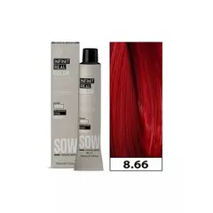 WELLA - Tinte Sow Vk21 Infinit Real Color 8.66 Rubio Claro Rojo Intenso 100ml