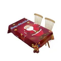GENERICO - MANTEL NAVIDEÑO ANTIMANCHAS SANTA