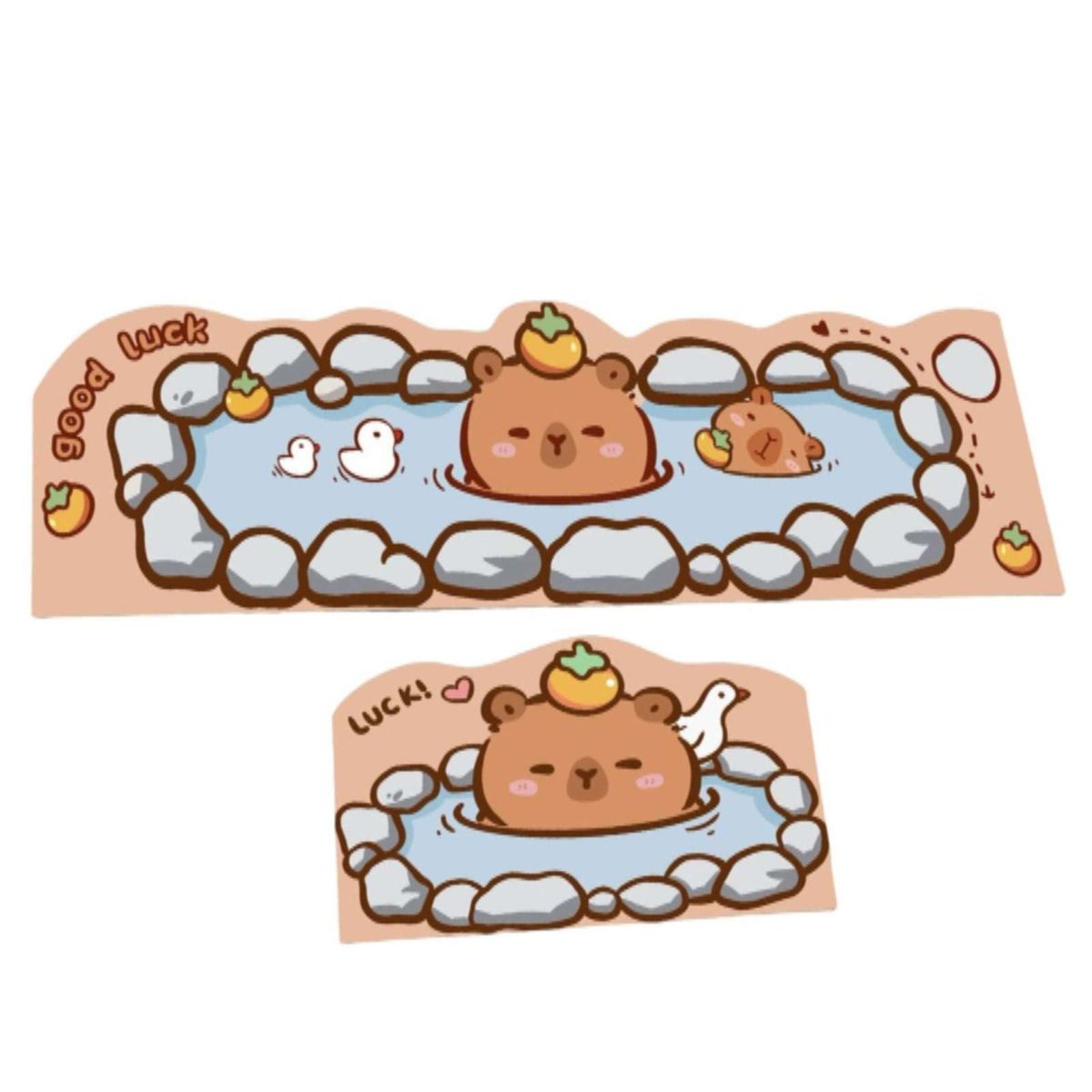 GENERICO - ALFOMBRAS DECORATIVAS ANTIDESLIZANTE CAPIB AGUA