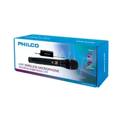 PHILCO - MICROFONO INALAMBRICO PROFESIONAL UHF WM311 COLOR NEGRO