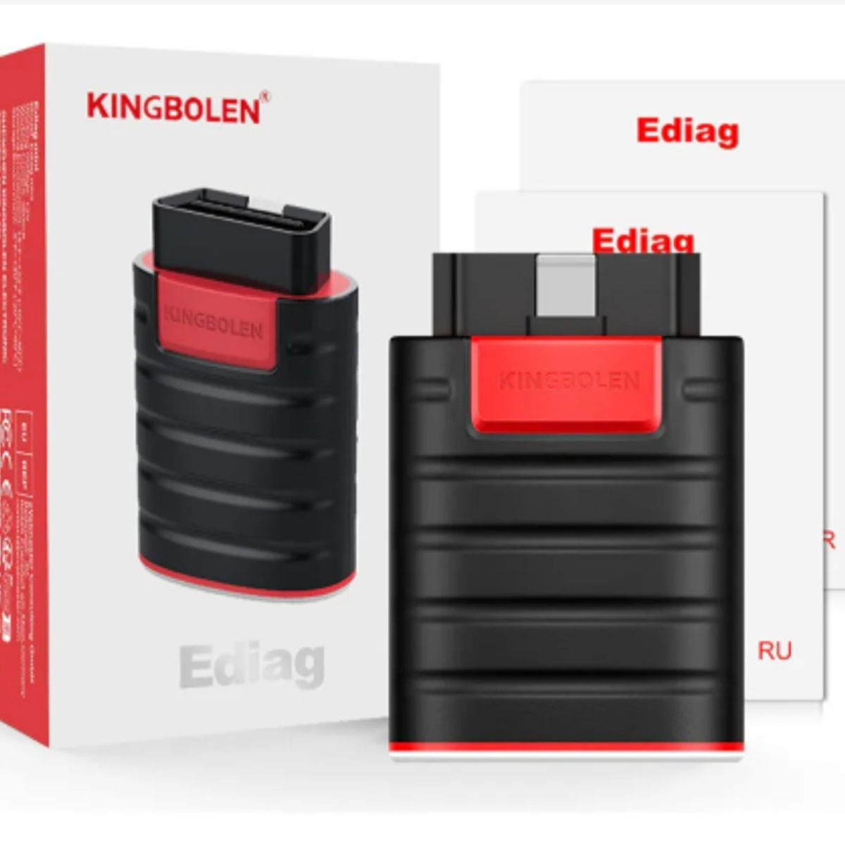 GENERICO - Scanner Automotriz Obd2 Kingbolen Multimarca + 1 Año Gratis