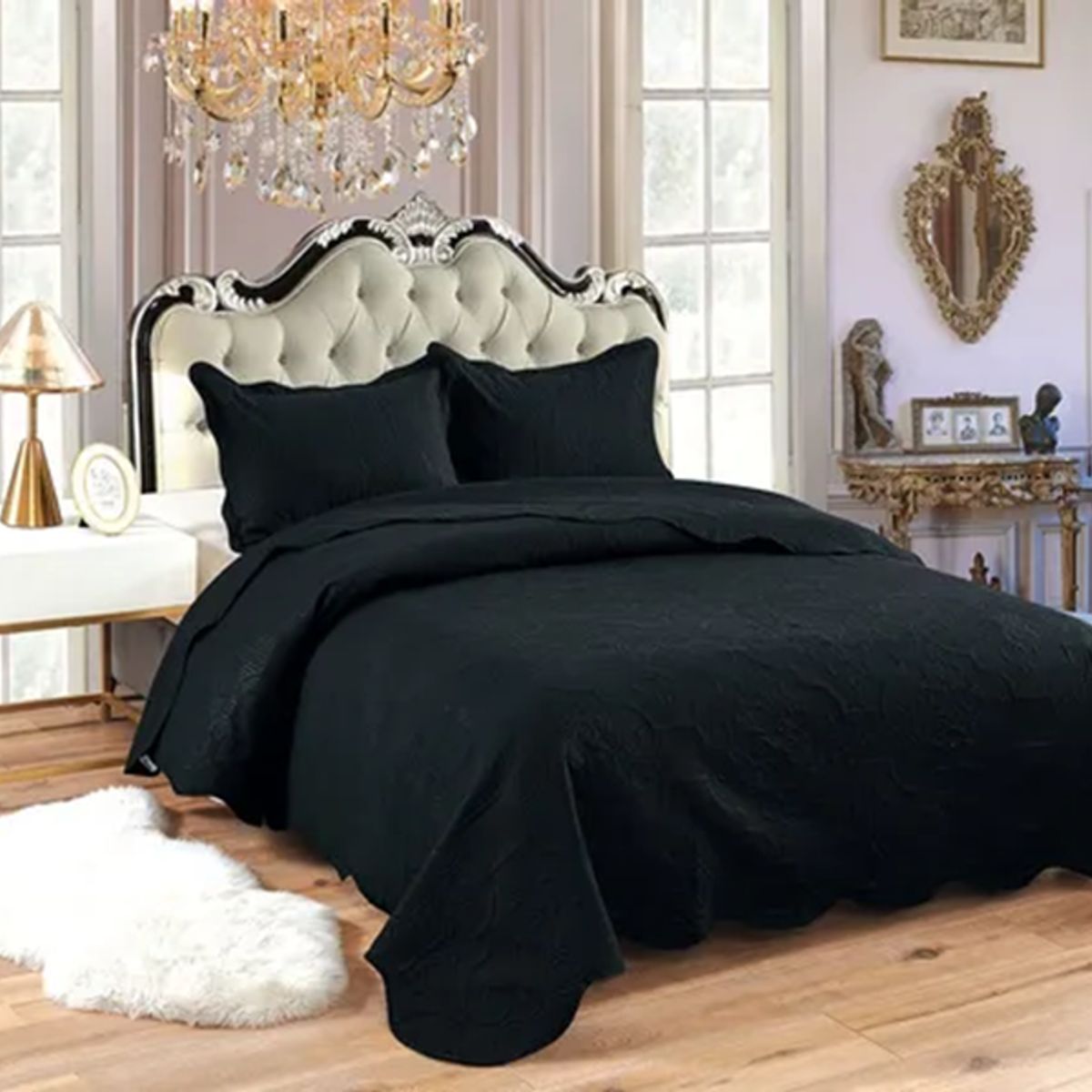 GENERICO - Cubrecama quilt verano king Angeles del Hogar