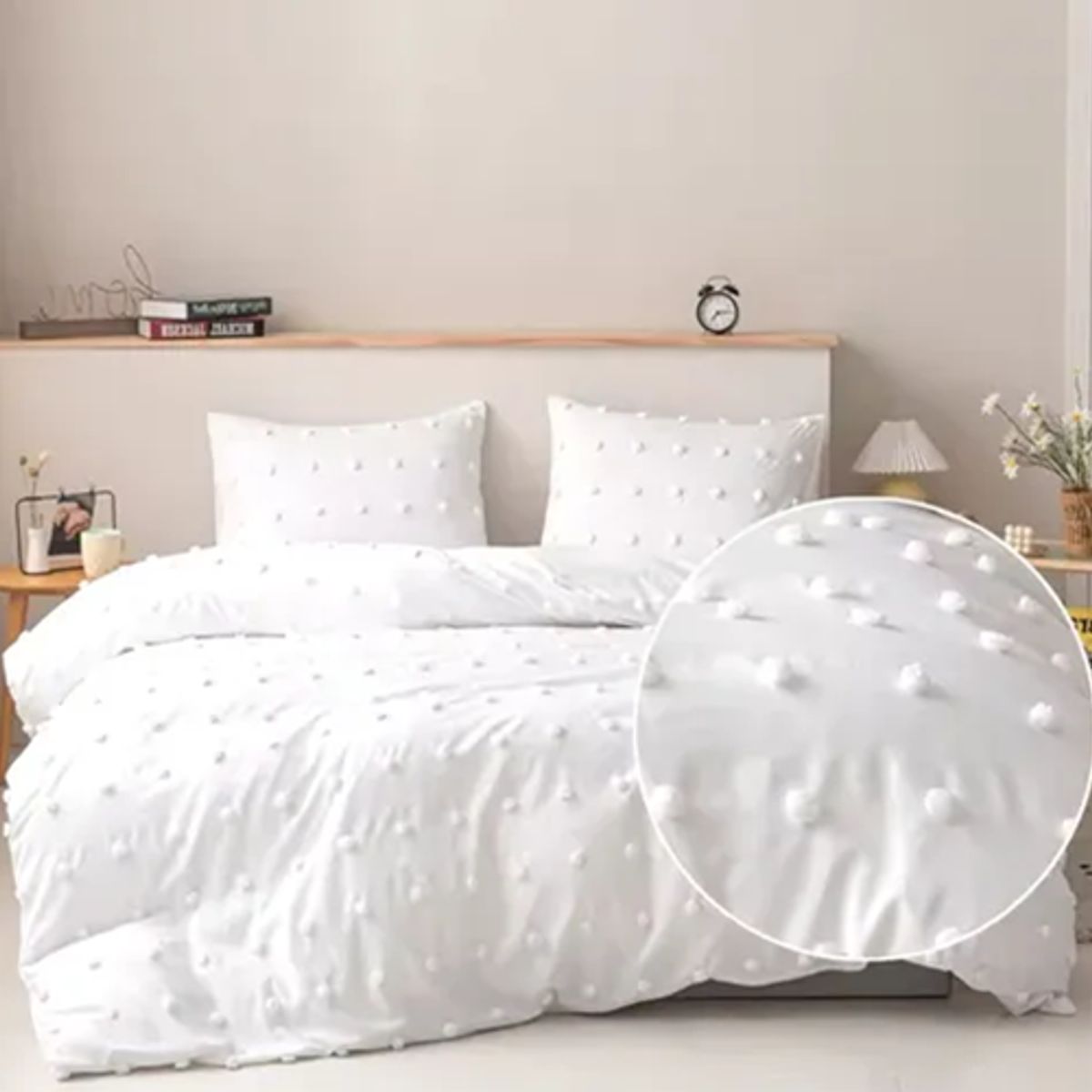 GENERICO - Cubrecama quilt verano king algodón nórdico