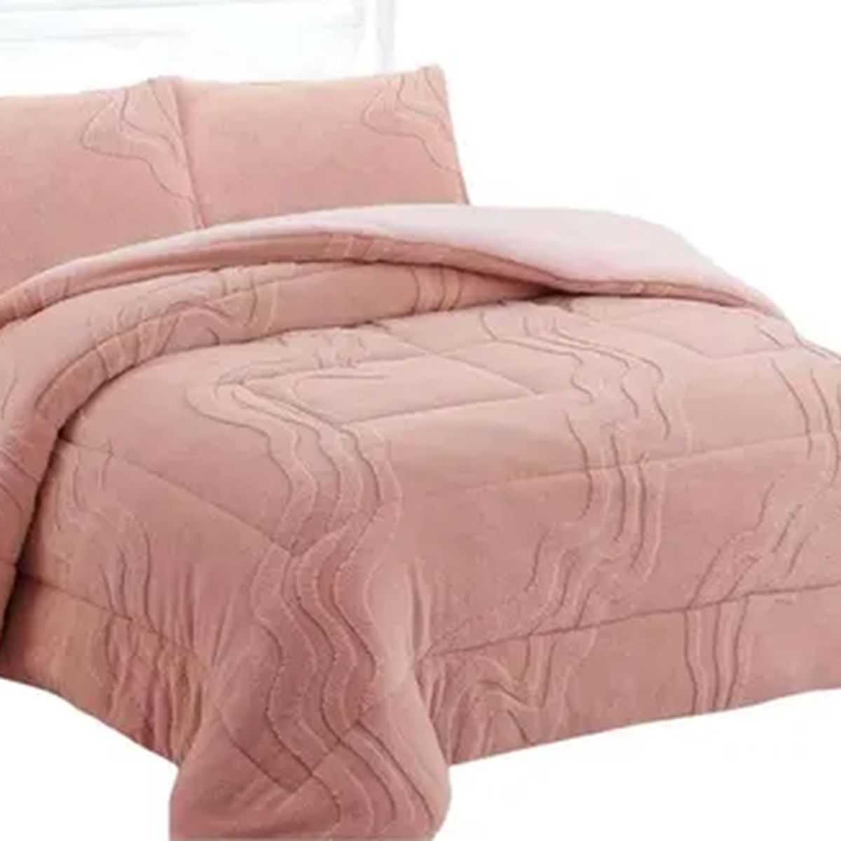 GENERICO - Cobertor chiporro super king rosa 250x270cm