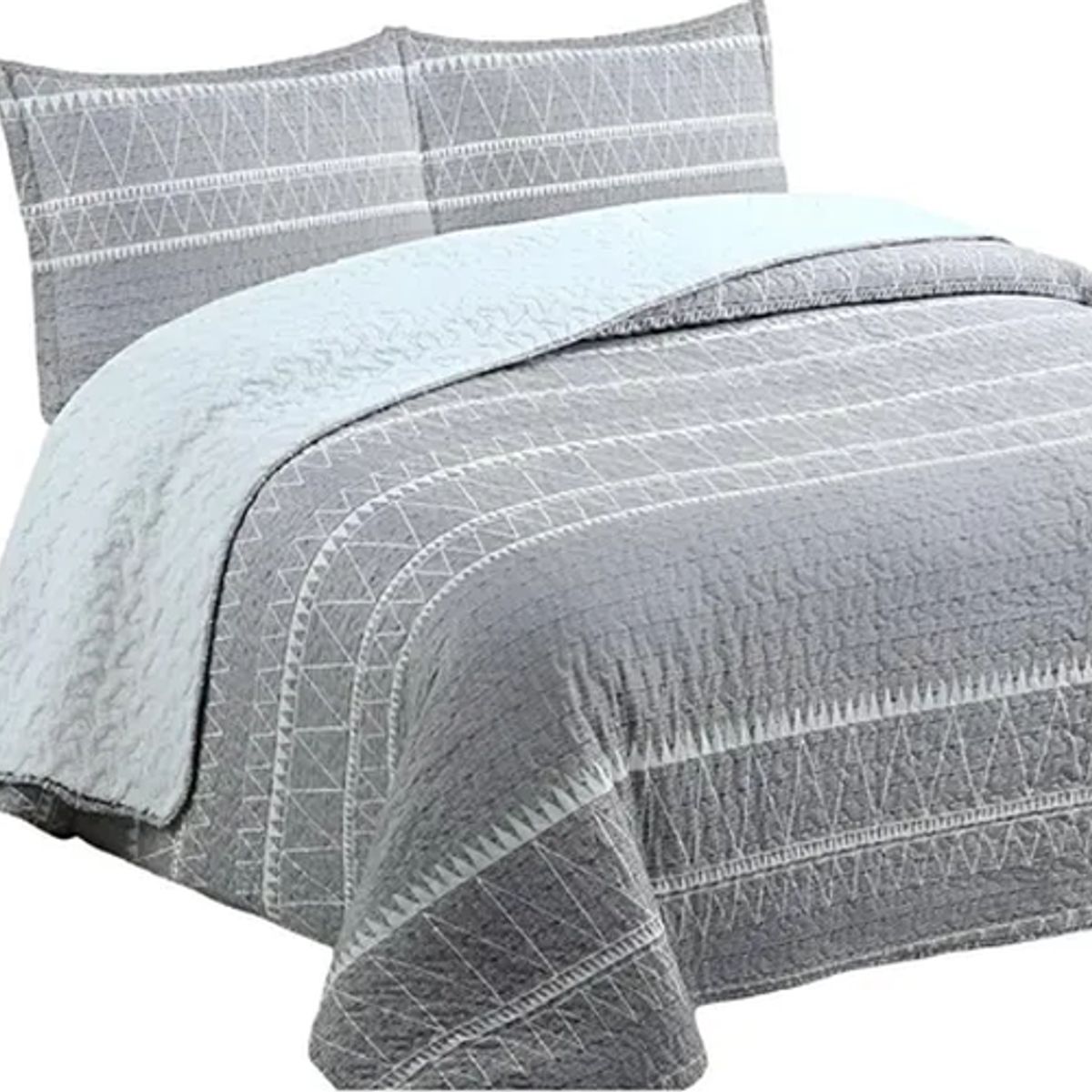 GENERICO - Cubrecama quilt sherpa king 230x250