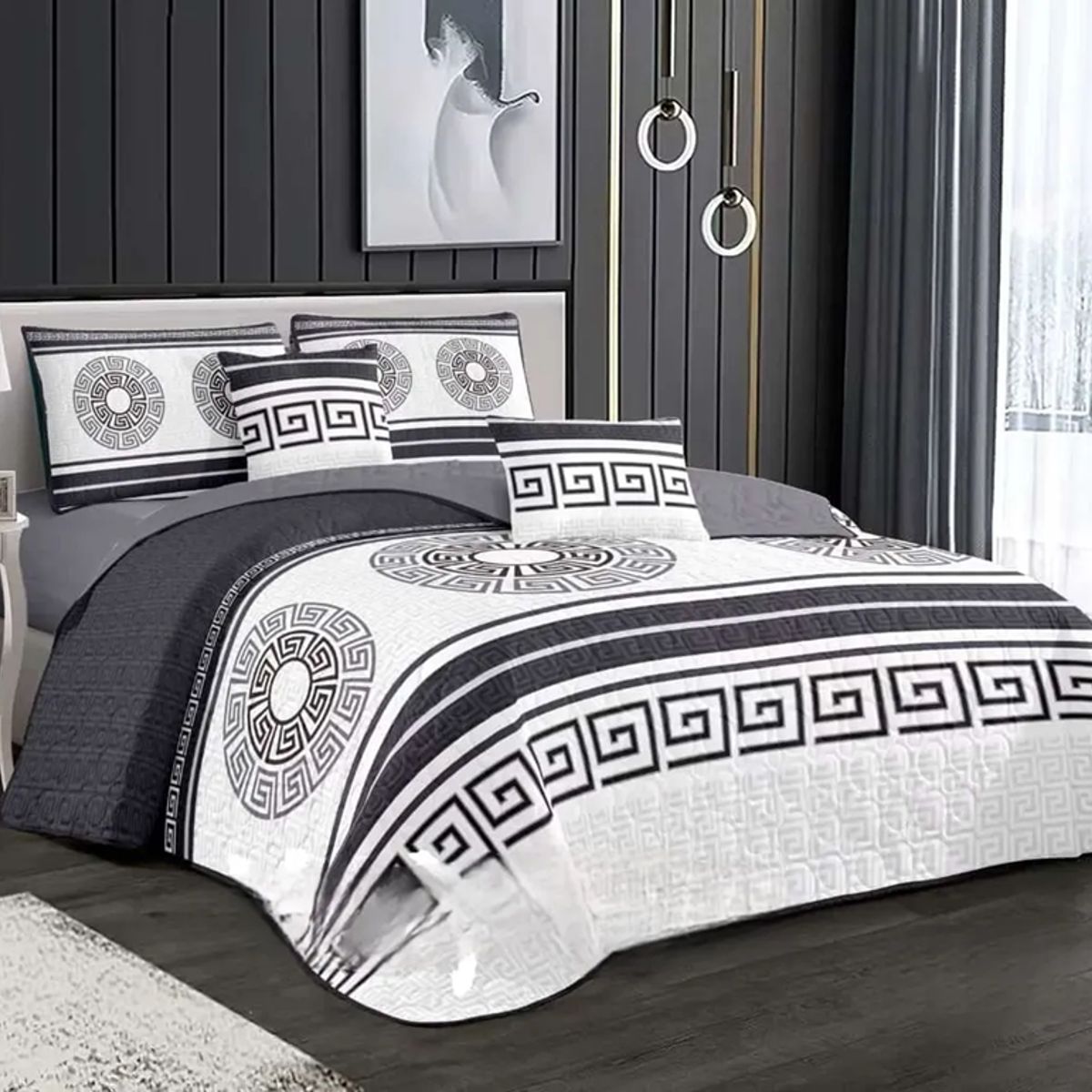 GENERICO - Cubrecama quilt verano 2 plazas diseño 2