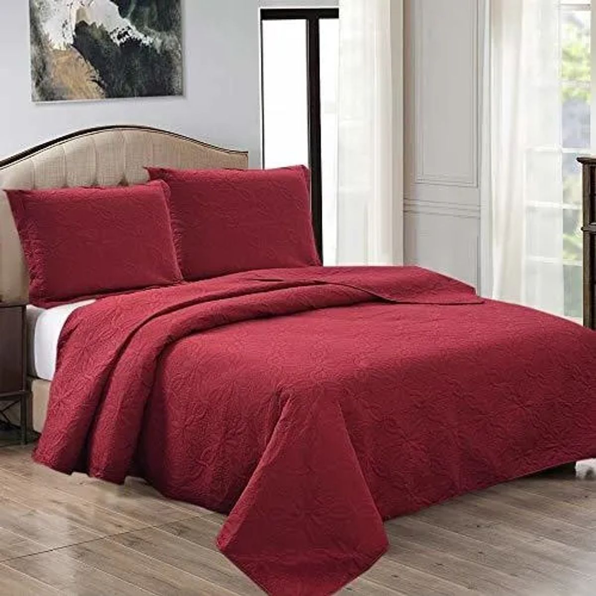 GENERICO - Cubrecama Quilt Verano 1.5 Plazas Varios Colores