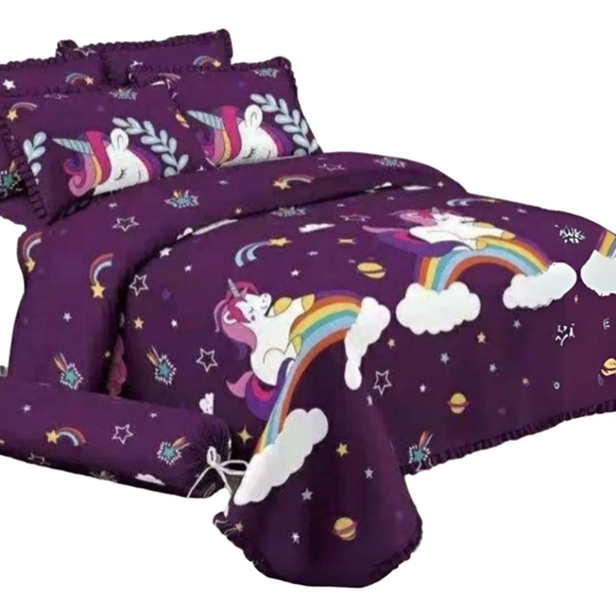 GENERICO - Cubrecama Ligero Quilt Verano Niña 1.5 Plaza