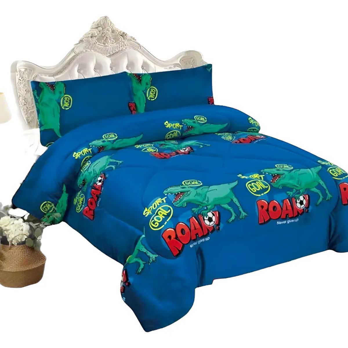 GENERICO - Cobertor cubrecama plumón plush chiporro 1.5 plazas